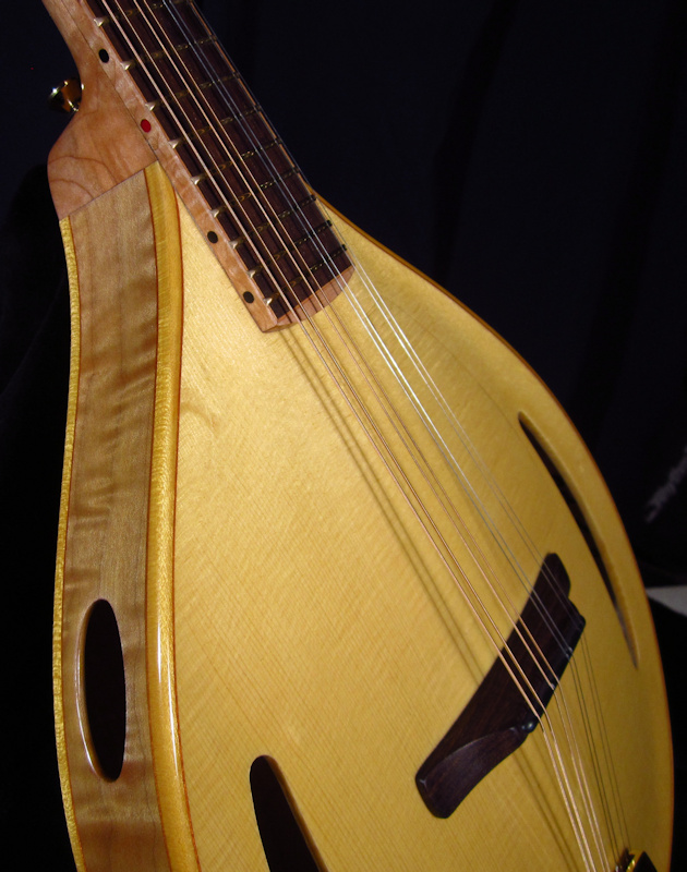laughlin englemann spruce/big leaf maple mandolin